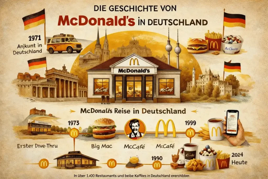 Die Geschichte von McDonald’s in Deutschland