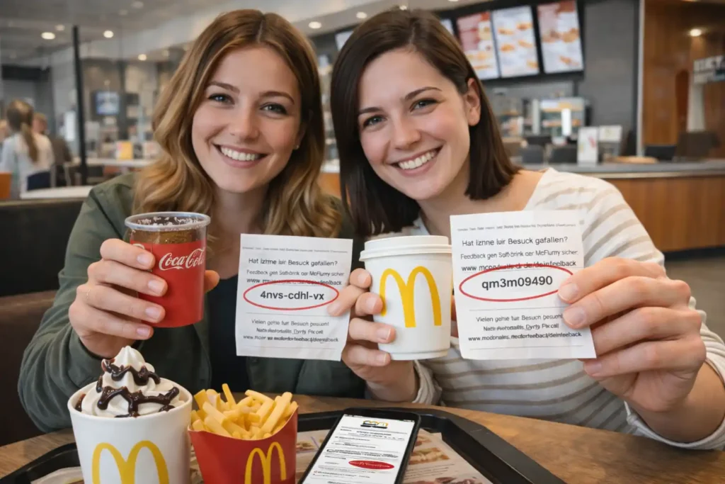 McDonalds Feedback 2026 – Gratis Kaffee & Cola sichern 12 Mcdonalds Feedback reviews