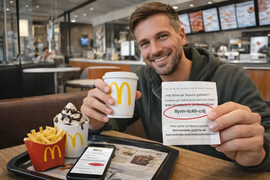 McDonalds Feedback 2026 – Gratis Kaffee & Cola sichern 10 Mcdonalds Feedback reviews