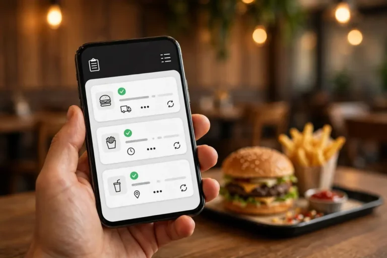 McDonald's App mit Bestellverlauf – Umfragecode ohne Papier-Kassenbon